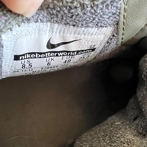 Nike Dunk Sky Hi Essential Desert Camo Sneakers Size 8.5 - Picture 7 of 8